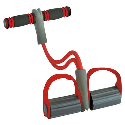 Faixas elásticas de borracha da resistência da corda de tração da máquina TPR do exercício do pedal do pé